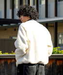 リバーシブル ナイロン ボア フリース ジャケット BLUE STANDARD ブルースタンダード