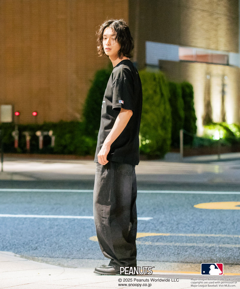 【PEANUTS×MLB】オリジナルデザイン 和柄Ｔシャツ ドジャース ヤンキース カブス スーベニア