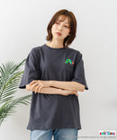 【はらぺこあおむし/The Very Hungry Caterpillar】【コットン100%のしっかりした生地 ドロップショルダー】オリジナルデザイン 刺繍Tシャツ エリック・カール 絵本 キャラクター グッズ ユニセックス