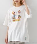【DISCUS/ディスカス】【選べる丈感・ビーバス＆バッドヘッド】DISCUS×BEAVIS AND BUTT-HEAD コラボＴシャツ 綿100% クルーネック アニメ キャラクタープリント アメカジ ストリート
