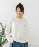 【CONVERSE/コンバース】×【TOM AND JERRY/トムとジェリー】両面プリント オーバーサイズ ロンT