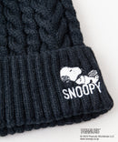 ワンポイント ケーブル ニット ワッチ