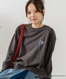 【CONVERSE/コンバース】×【TOM AND JERRY/トムとジェリー】オーバーサイズ プリント スウェットトレーナー