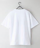 【おさるのジョージ】 オリジナルデザイン 刺繍 Tシャツ ジョージ ドロップショルダー ビッグシルエット ユニセックス キャラクター