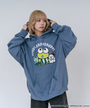 【SANRIO CHARACTERS/サンリオキャラクターズ】【人気の「サンリオキャラクターズ」デザイン！】裏起毛プルオーバーパーカー フーディ 保温 けろけろけろっぴ ぐでたま