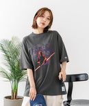 【DISCUS/ディスカス】【選べる丈感・STARWARS】DISCUS×スターウォーズ コラボTシャツ クロップド短丈・BIGシルエット