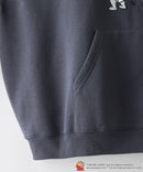 【TOM and JERRY/トムとジェリー】オリジナルデザイン 刺繍 プルオーバーパーカー フーディー ジェリー タフィー サカナ ドロップショルダー ビッグシルエット