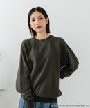 【DISCUS×HOT STUFF×Casper】キャラクタープリントスウェットトレーナー メンズ レディース ユニセックス