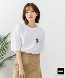 【GODZILLA/ゴジラ】【コットン100％のしっかりした生地 ドロップショルダー】オリジナルデザイン 刺繍Tシャツ ゴジラ キングギドラ メカゴジラ コラボ 特撮 映画 キャラT オーバーサイズ