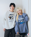 【PEANUTS×MLB】オリジナルデザイン 裏起毛トレーナー ヤンキース ドジャース カブス キャラクター