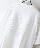 【RAGGED MOUNTAIN：ラギットマウンテン】【タフな肉厚100%コットン】BELMONT/ベルモント エンボスロゴTシャツ ヘビーウェイト ルーズシルエット 透けない・丈夫 半袖 ❘ジーンズメイト公式オンラインショップ