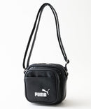 【PUMA/プーマ】【ミニマルなお出掛けに最適な容量2L 高見えPUレザー】ビンテージPUスクエアミニショルダー 前面ポケット付き レトロ ストリート y2k スポーツミックス 古着風 おしゃれ ユニセックス