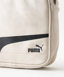 【PUMA/プーマ】【容量4L 高見えPUレザー】ビンテージPUショルダーバッグ 内ポケット付き レトロ ストリート y2k スポーツミックス 古着風 おしゃれ ユニセックス