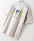 【RAGGED MOUNTAIN/ラギットマウンテン】【背中で見せるバックプリント】BETHEL/べテル オーバーサイズT グラフィックＴシャツ ルーズシルエット バックプリント アウトドア キャンプ ベージュ ❘ジーンズメイト公式オンラインショップ