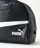 【PUMA/プーマ】【容量17L 高見えPUレザー】ビンテージPUボストンバッグ 軽量 レトロ ストリート y2k スポーツミックス 古着風 おしゃれ ユニセックス