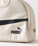 【PUMA/プーマ】【容量17L 高見えPUレザー】ビンテージPUボストンバッグ 軽量 レトロ ストリート y2k スポーツミックス 古着風 おしゃれ ユニセックス