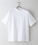 【HANES/ヘインズ】【タグレス・丸胴】Hanes モックネック リラックスTシャツ アメリカ綿100% サステナブル ストレスフリー ❘ジーンズメイト公式オンラインショップ