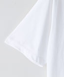 【HANES/ヘインズ】【タグレス・丸胴】Hanes モックネック リラックスTシャツ アメリカ綿100% サステナブル ストレスフリー ❘ジーンズメイト公式オンラインショップ