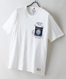 【BLUE STANDARD/ブルースタンダード】【涼しい スラブ天竺】 アニマルプリント ポケット付きＴシャツ 綿100% 凹凸素材 ペンギン ゆるかわ 凹凸素材 部屋着 ワンマイル キャンプ ❘ジーンズメイト公式オンラインショップ