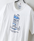 【BLUE STANDARD/ブルースタンダード】【涼しい スラブ天竺】 アニマルプリントＴシャツ 綿100% 凹凸素材 ペンギン ゆるかわ 凹凸素材 部屋着 ワンマイル キャンプ