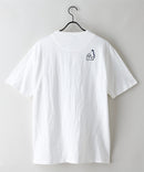 【BLUE STANDARD/ブルースタンダード】【涼しい スラブ天竺】 アニマルプリントＴシャツ 綿100% 凹凸素材 ペンギン ゆるかわ 凹凸素材 部屋着 ワンマイル キャンプ