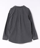 【BLUE STANDARD/ブルースタンダード】 フェイクスエード 無地 切り替えシャツ Tシャツ 2点セット zo