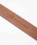 40MM ギャリソンベルト 牛革 日本製 EDWIN エドウイン