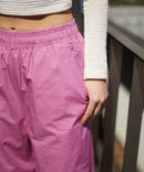 コットン ワイド イージーパンツ レディース Dickies ゆったり 綿100% 豊富なカラー