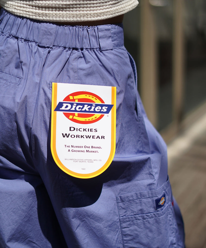 コットン ワイド バルーン パンツ Dickies レディース ゆったり綿100% 豊富なカラー