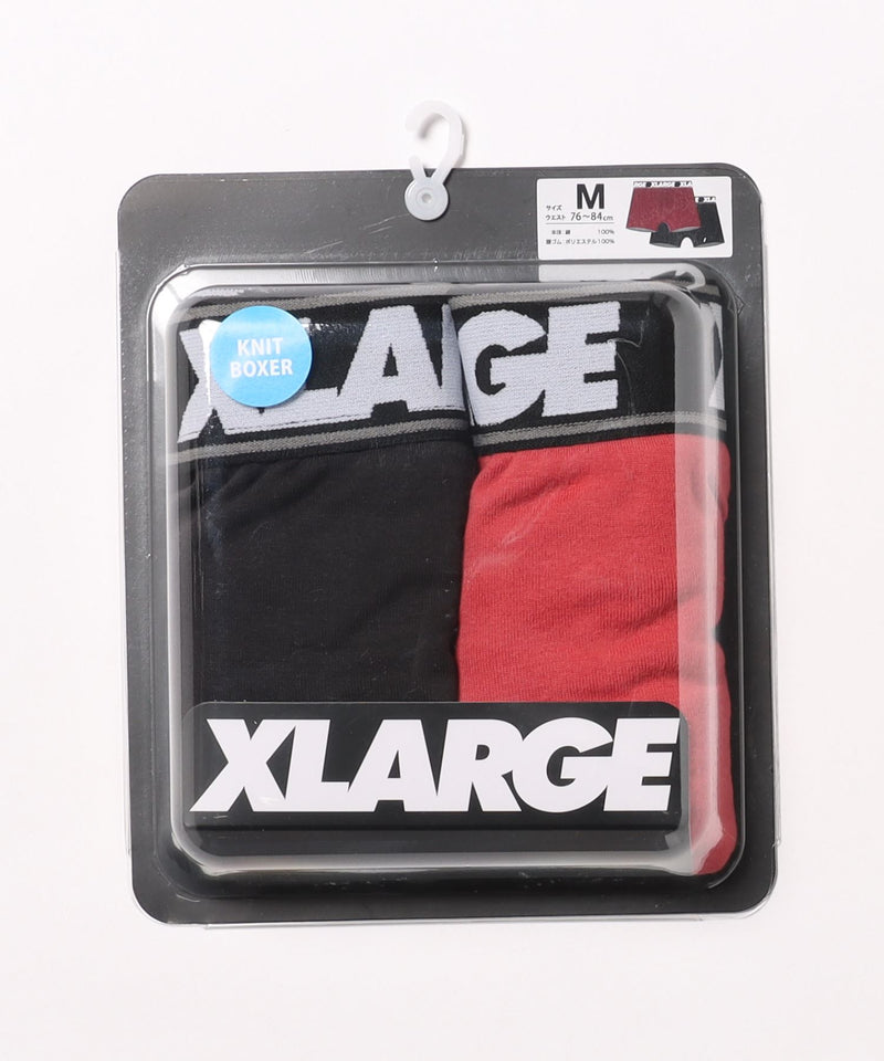 【XLARGE/エクストララージ】2枚組ボクサーパンツ パック入り zo