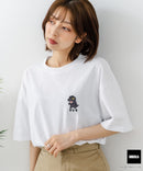 【GODZILLA/ゴジラ】【コットン100％のしっかりした生地 ドロップショルダー】オリジナルデザイン 刺繍Tシャツ ゴジラ キングギドラ メカゴジラ コラボ 特撮 映画 キャラT オーバーサイズ
