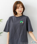 【はらぺこあおむし/The Very Hungry Caterpillar】【コットン100%のしっかりした生地 ドロップショルダー】オリジナルデザイン 刺繍Tシャツ エリック・カール 絵本 キャラクター グッズ ユニセックス
