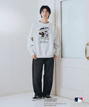 【PEANUTS×MLB】オリジナルデザイン 裏起毛トレーナー ヤンキース ドジャース カブス キャラクター