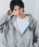 【PEANUTS×MLB】オリジナルデザイン フルジップパーカー ヤンキース ドジャース カブス キャラクター