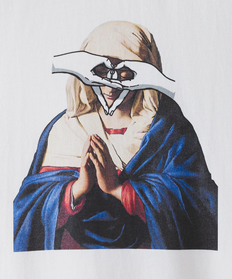 Praying + mosaic hands Tee zo