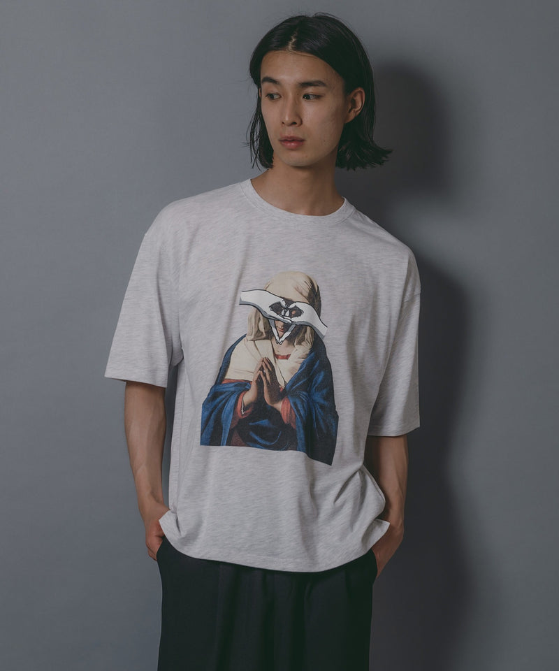 Praying + mosaic hands Tee zo