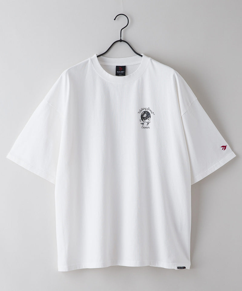 【SAVIER/サビアー】WALKING DONUTSコラボ ルーズフィットTシャツ zo