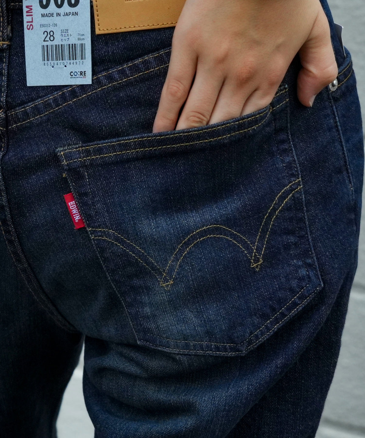 503 SLIM TAPERED TN スリム テーパード タンニン E50312-126