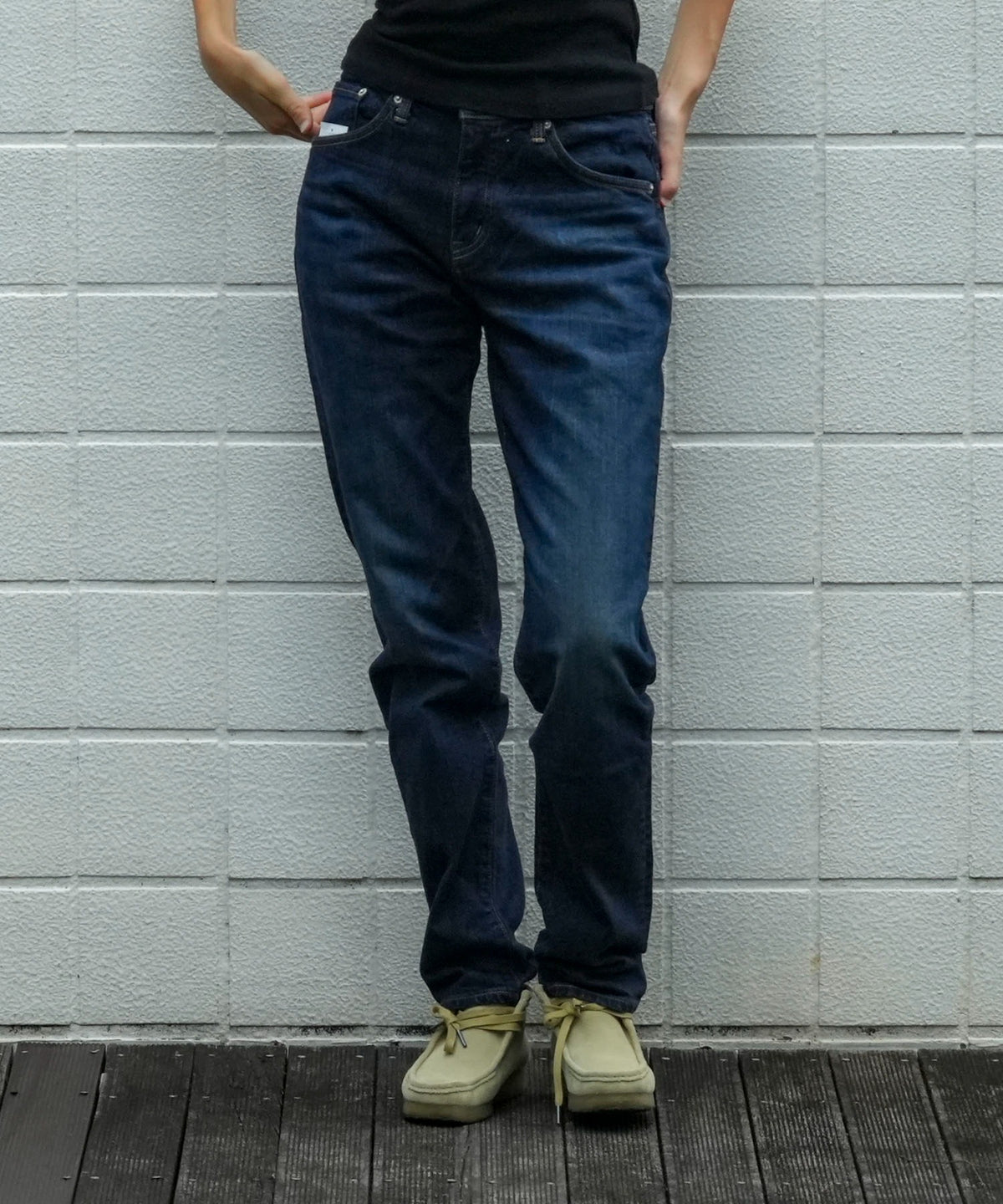 brunt secret number サイドバー付 タン BLACK LABEL〕'SORONA' COMFY PANTS：セットアップ ダンボールニット