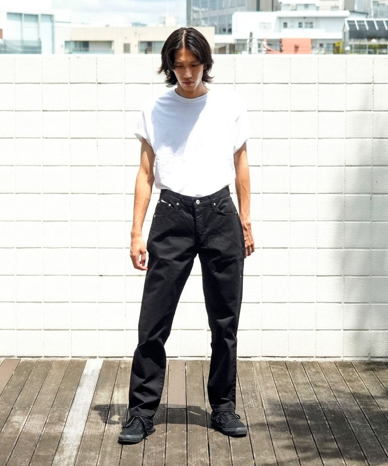 503 スリム テーパード ブラック SLIM TAPERED BK EDWIN エドウイン