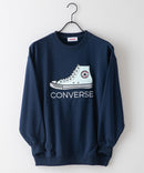 シューズ アップリケ 裏毛 スウェット CONVERSE