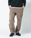 撥水リップストップ ワイドカーゴパンツ BLUE STANDARD