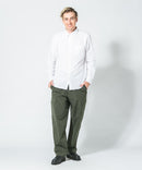 撥水リップストップ ワイドカーゴパンツ BLUE STANDARD