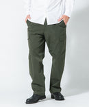 撥水リップストップ ワイドカーゴパンツ BLUE STANDARD