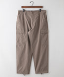 撥水リップストップ ワイドカーゴパンツ BLUE STANDARD