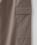 撥水リップストップ ワイドカーゴパンツ BLUE STANDARD