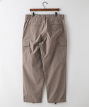 撥水リップストップ ワイドカーゴパンツ BLUE STANDARD