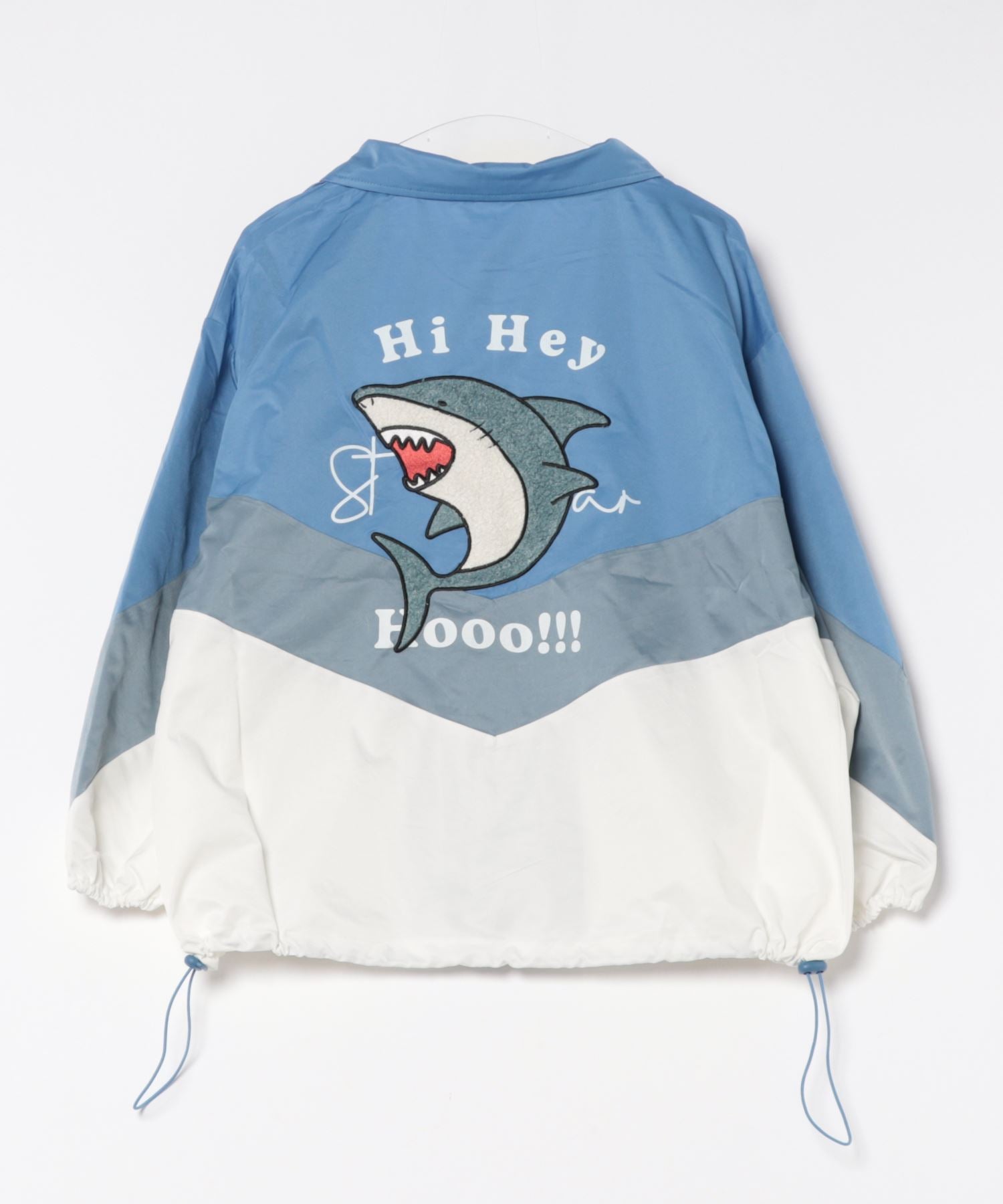 Hi Hey Hoooo/ハイヘイホー】袖ボア サメ クマ マウンテン
