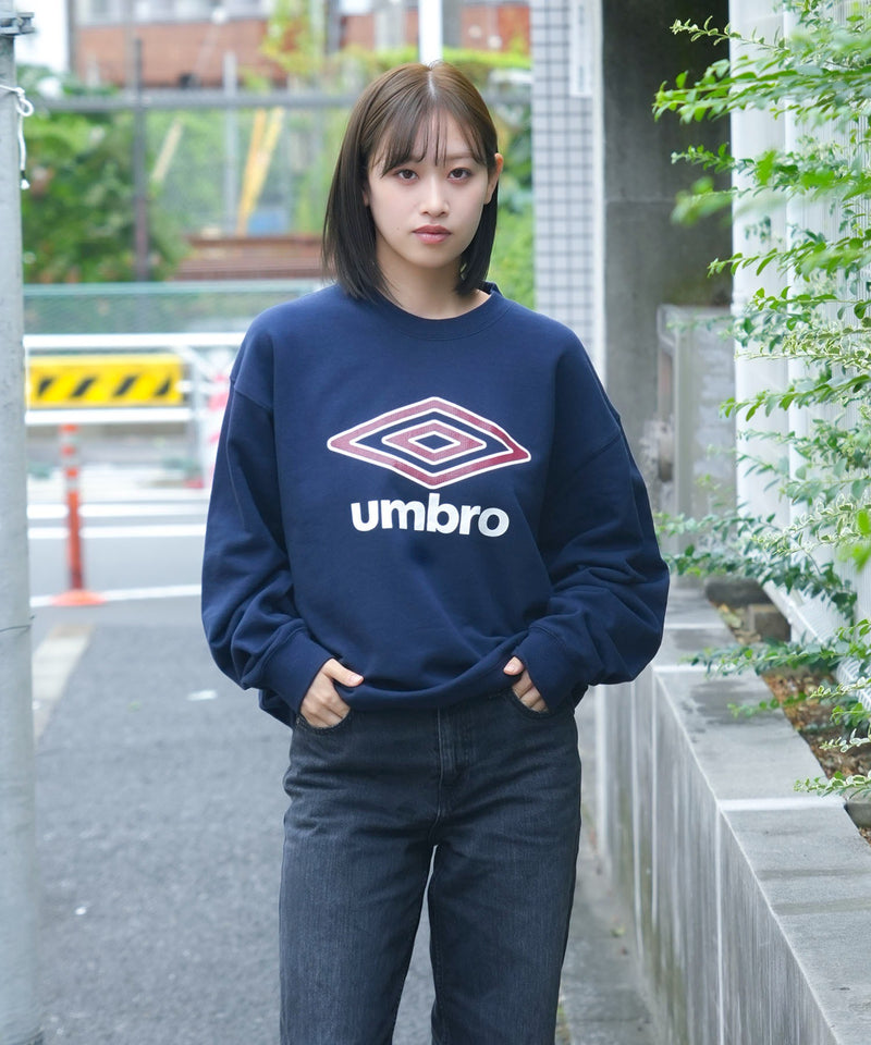 【UMBRO/アンブロ】裏毛ブランドロゴスウェットトレーナー zo