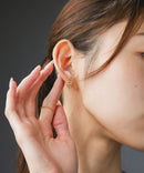 Os　-オズ-　【金属アレルギー対応】メタルローズピアス